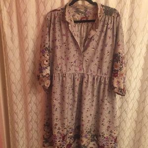 Vintage Floral Dress
